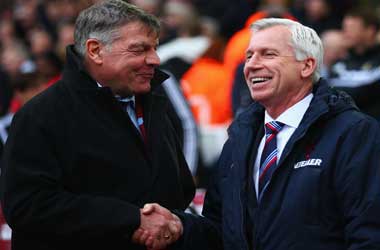 Sam Allardyce and Alan Pardew