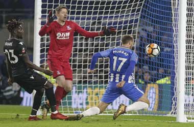 Glenn Murray bundles home winner vs Crystal Palace in FA Cup Third Round 2018