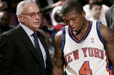 Larry Brown and Nate Robinson