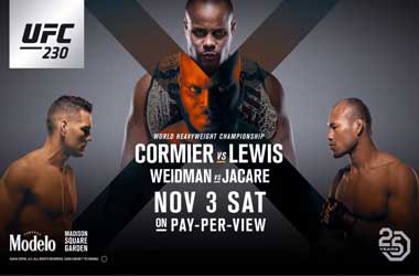 UFC 230 Set To Light Up Madison Square Garden On November 3