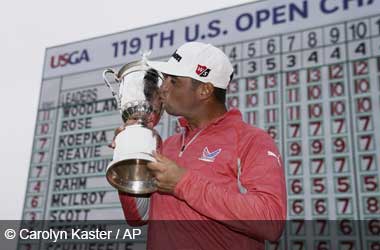 Gary Woodland Denies Koepka Historic Third US Open Title