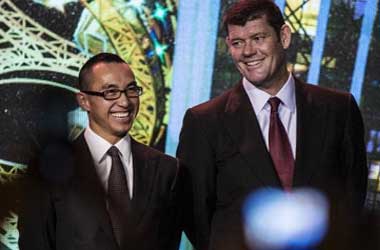 Lawrence Ho and James Packer