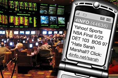 Sports Betting Mobile Text Adverts
