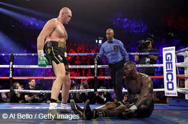 Tyson Fury floors Deontay Wilder in rematch