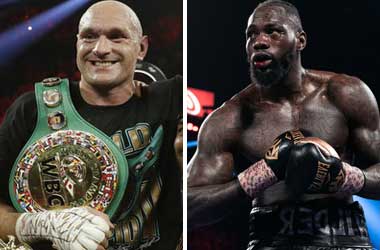 Tyson Fury (WBC world champion) and Deontay Wilder