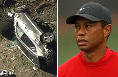 Tiger Woods Car Crash in California 2021