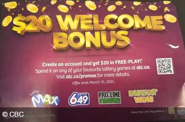 Atlantic Lottery Corporation: Welcome Bonus Promotion