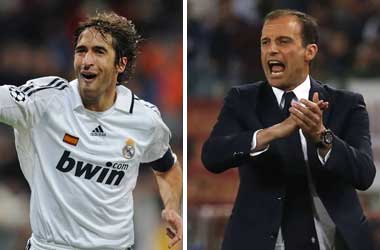 Raul and Massimiliano Allegri