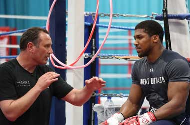 Rob McCracken and Anthony Joshua