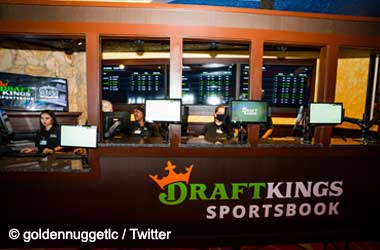 Temporary DraftKings Sportsbook at Golden Nugget, Lake Charles