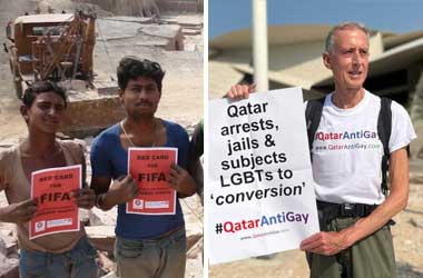 Qatar facing Human Rights and LGBTQ+ protests