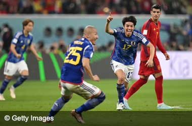 Ao Tanka celebrates controversial winner versus Spain at Qatar 2022
