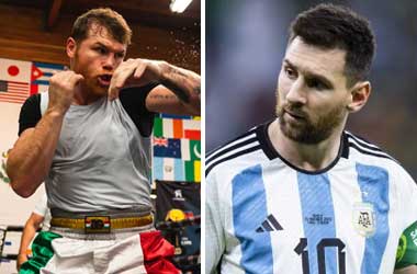 Saúl ‘Canelo’ Álvarez and Lionel Messi