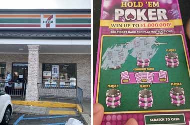 Glen Cove 7-Eleven Store where Hold ‘Em Poker scratch-off ticket was purchased