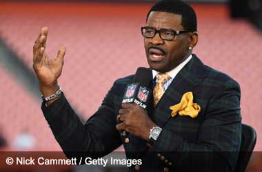 Michael Irvin working for the NFL Network