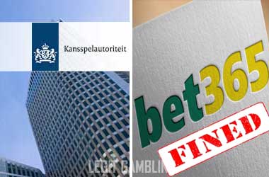 Kansspelautoriteit fines Bet365