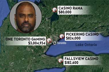 Branavan Kanapathipillai suspected of laundering money at multiple Canadian Casinos