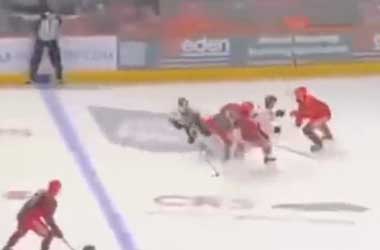 Matt Petgrave fatally crashes into Adam Johnson during Ice Hockey game