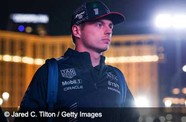 Max Verstappen in Las Vegas ahead of Grand Prix