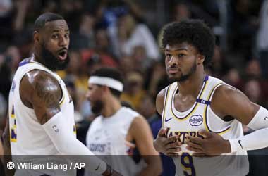 LeBron and Bronny Make NBA History As Father & Son Play Together