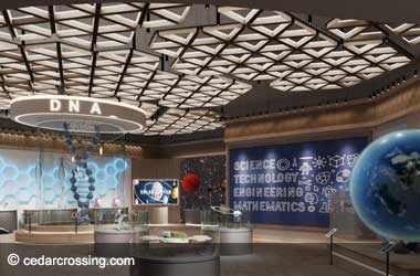 Cedar Crossing Casino Adds Interactive Space Exhibit